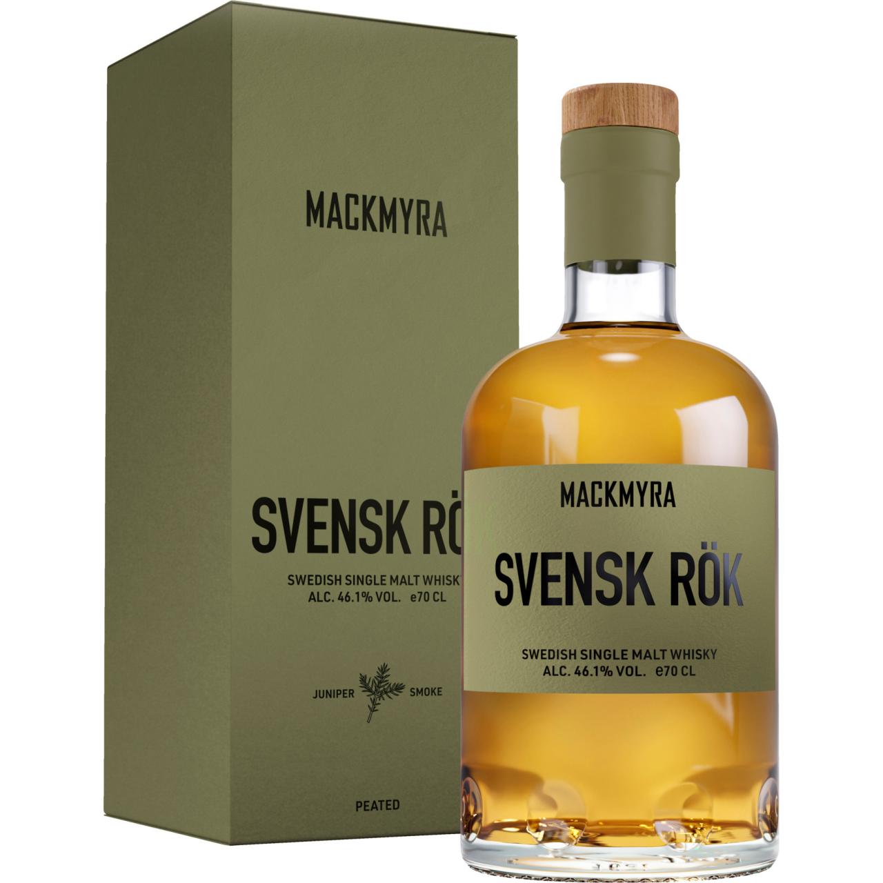 Mackmyra Svensk Rök Whisky  46,1% 0,7l