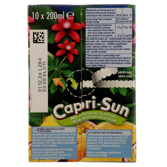 Capri-Sun Jungle Drink 10/0,02l
