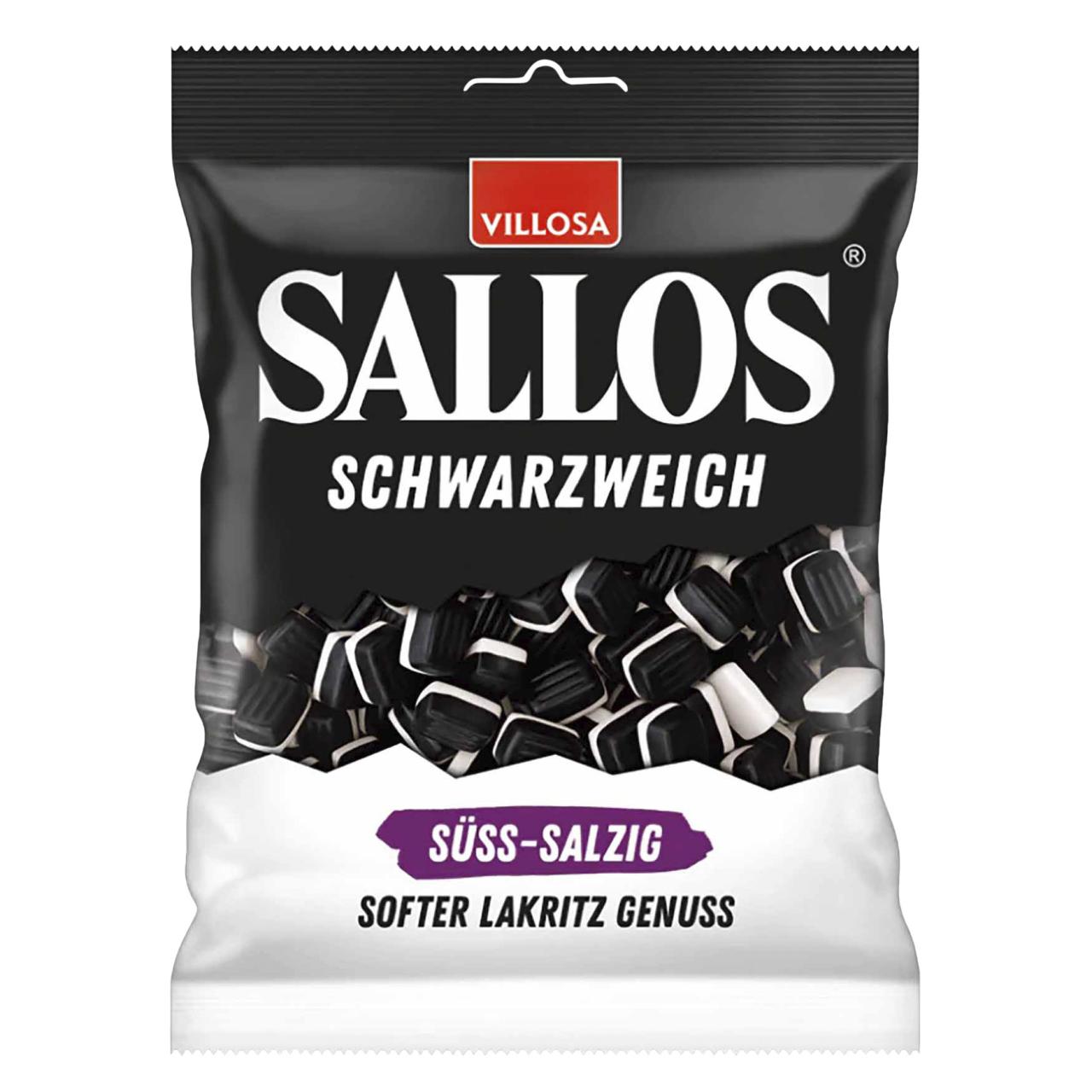 Sallos Schwarzweich Süß-Salzig 200g