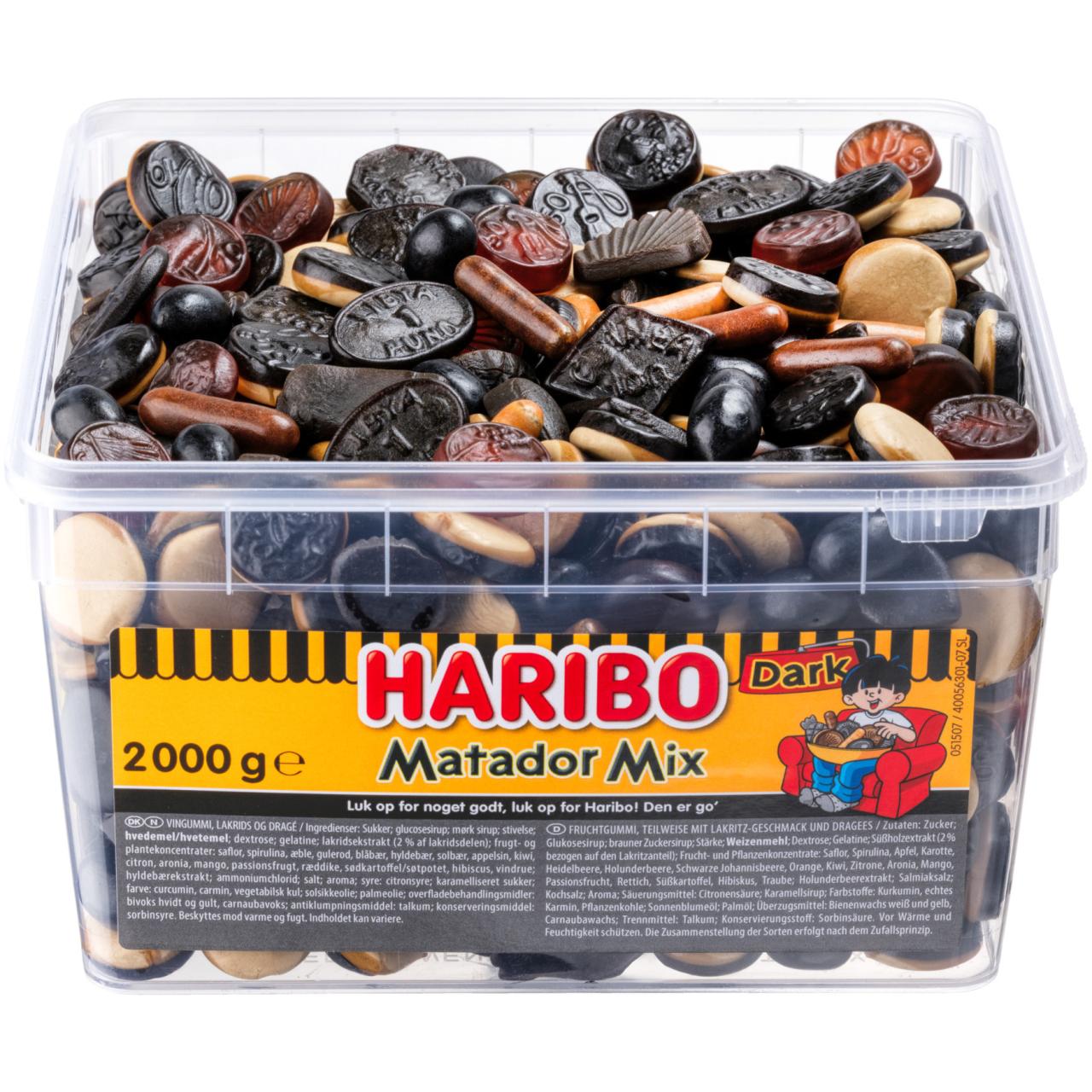 Haribo Matador Mix Dark Dose 2000g